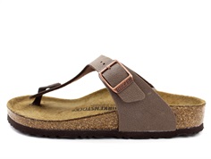 Birkenstock Gizeh sandal mocha with a buckle (medium-wide)